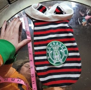 Starbucks parody dog polo shirt